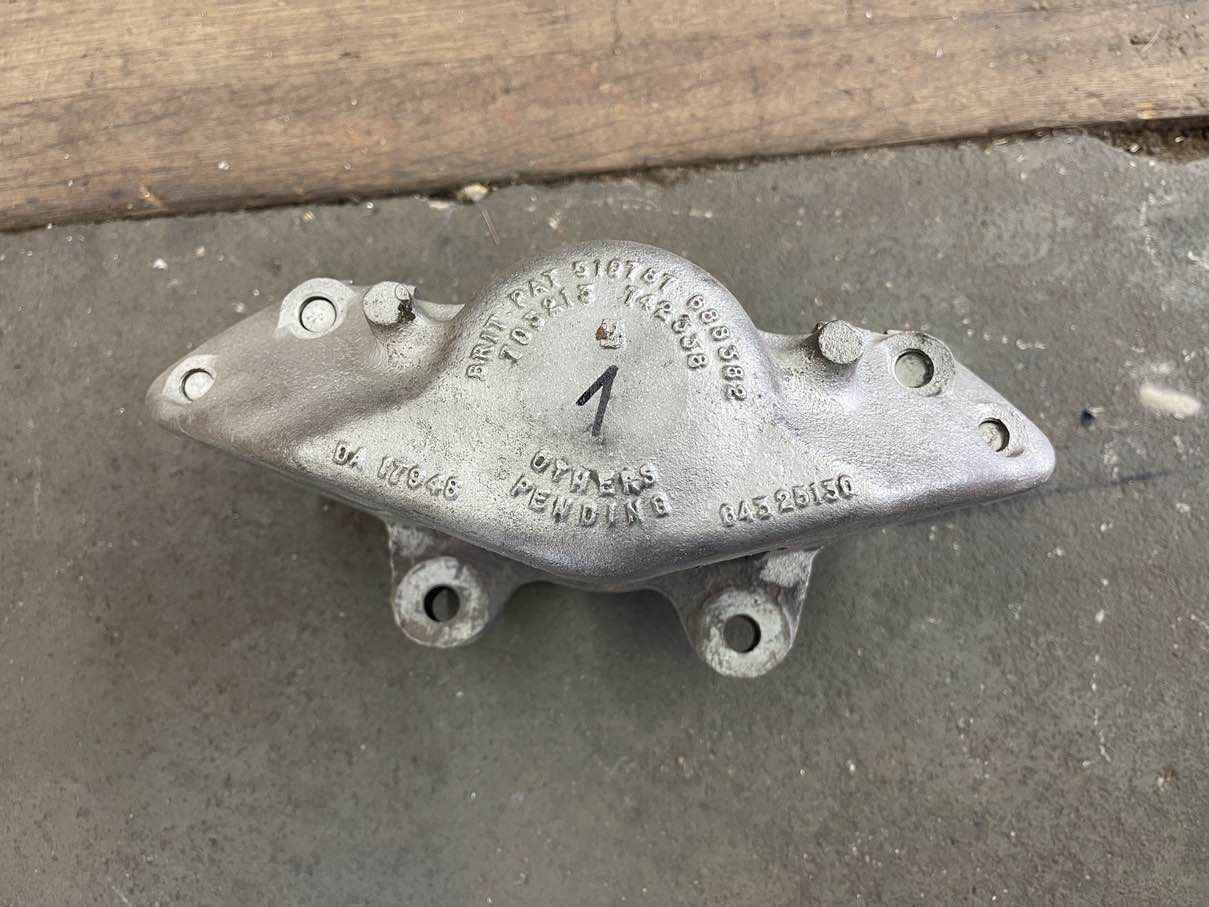 Triumph TR3A Oldtimer Bremszange / Caliper #1 - Black Forest Oldtimers